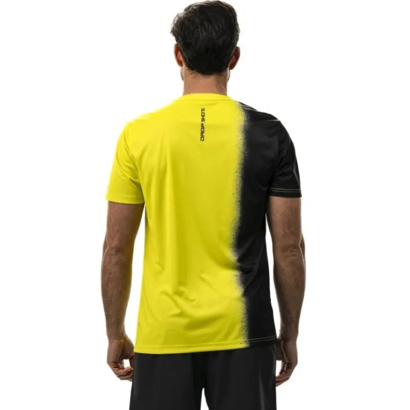 Drop Shot T-shirt Lucas Campagnolo Cosmo Jaune Vert - vue 2