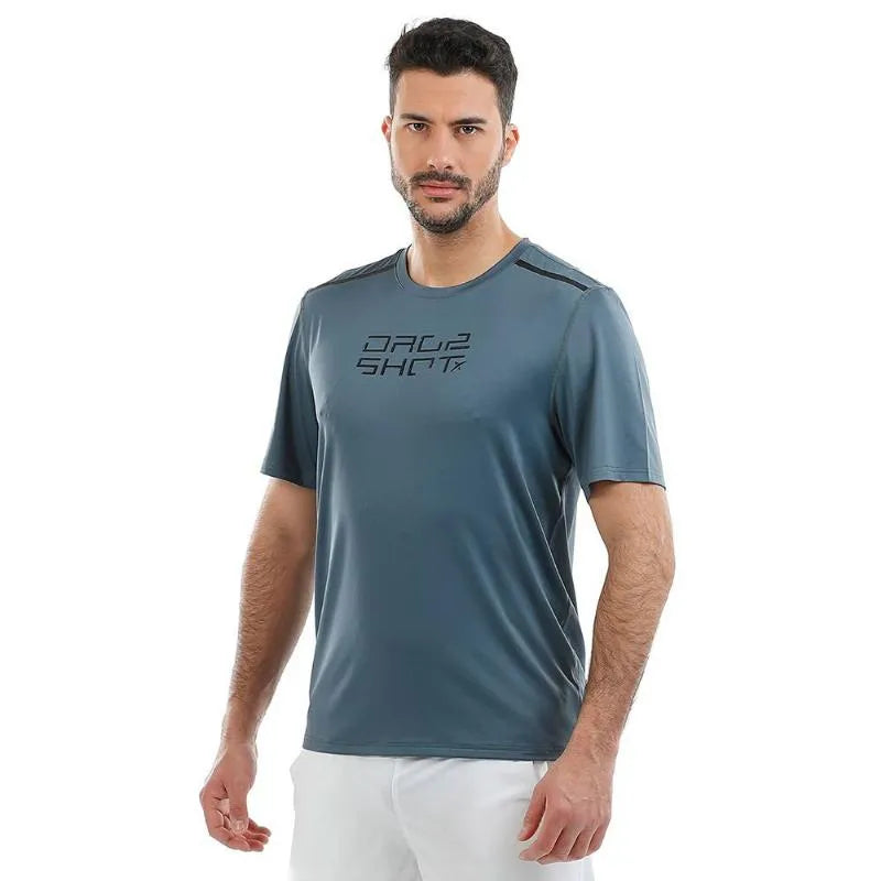 Drop Shot T-shirt Nur Gris - vue 7