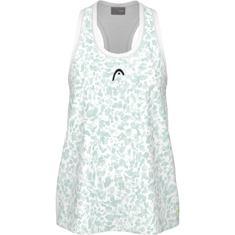 Head T-shirt Agility Bleu Infinity Print
