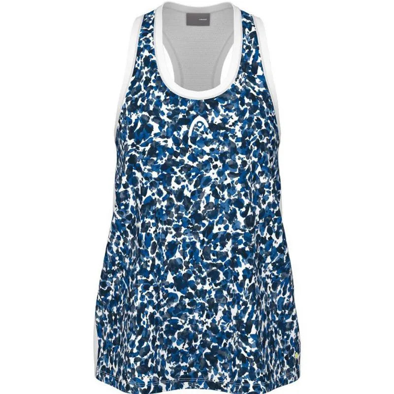 Head T-shirt Agility Bleu Royal Print