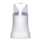 Head T-shirt Agility Blanc Orange Femme - vue 2