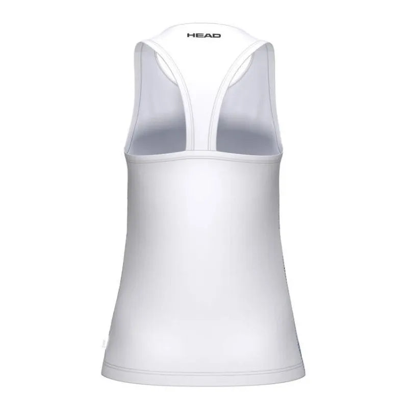 Head T-shirt Agility Blanc Orange Femme - vue 2