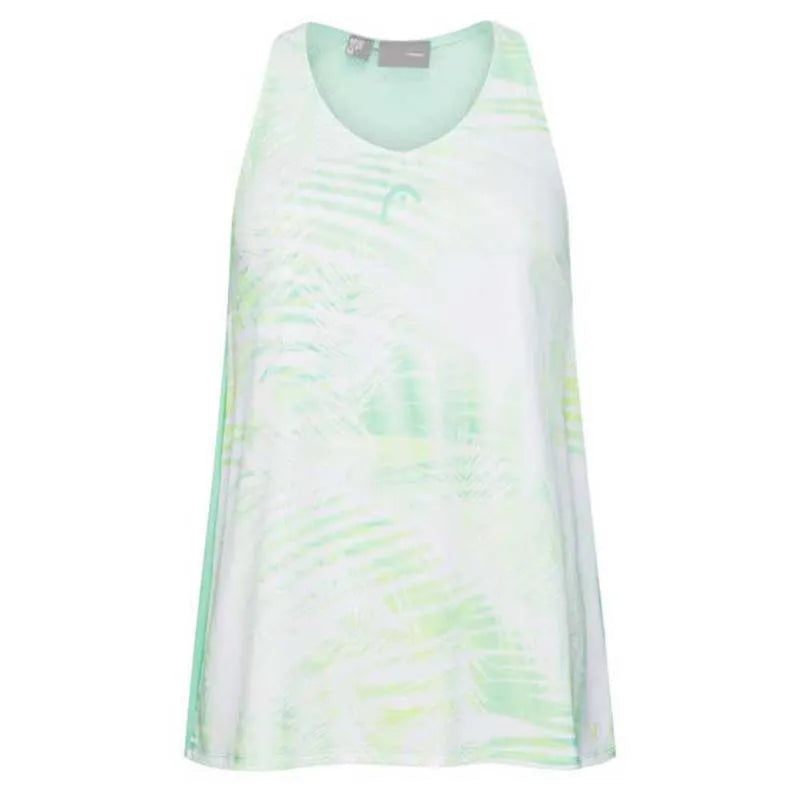 Head T-shirt Agility Tech Vert Pastel Print