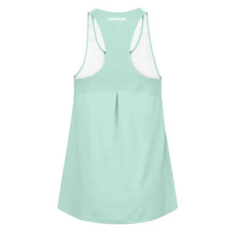 Head T-shirt Agility Tech Vert Pastel Print - vue 2