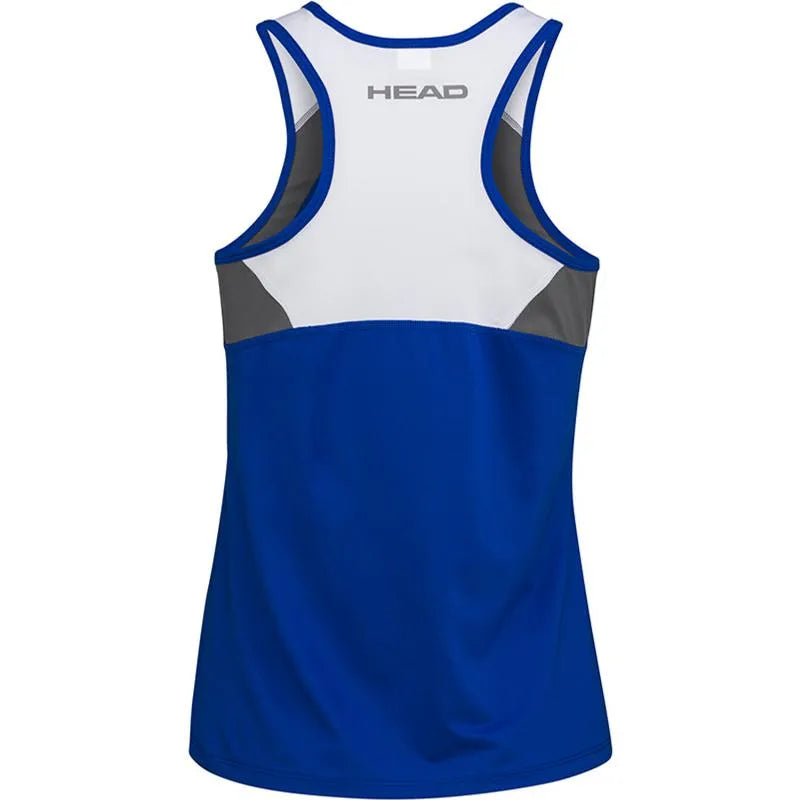 Head T-shirt Club 22 Bleu Royal Femme - vue 2
