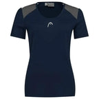 Head T-shirt Club 22 Tech Marine Femme
