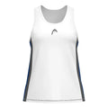 Head T-shirt Club 25 Blanc Bleu Royal