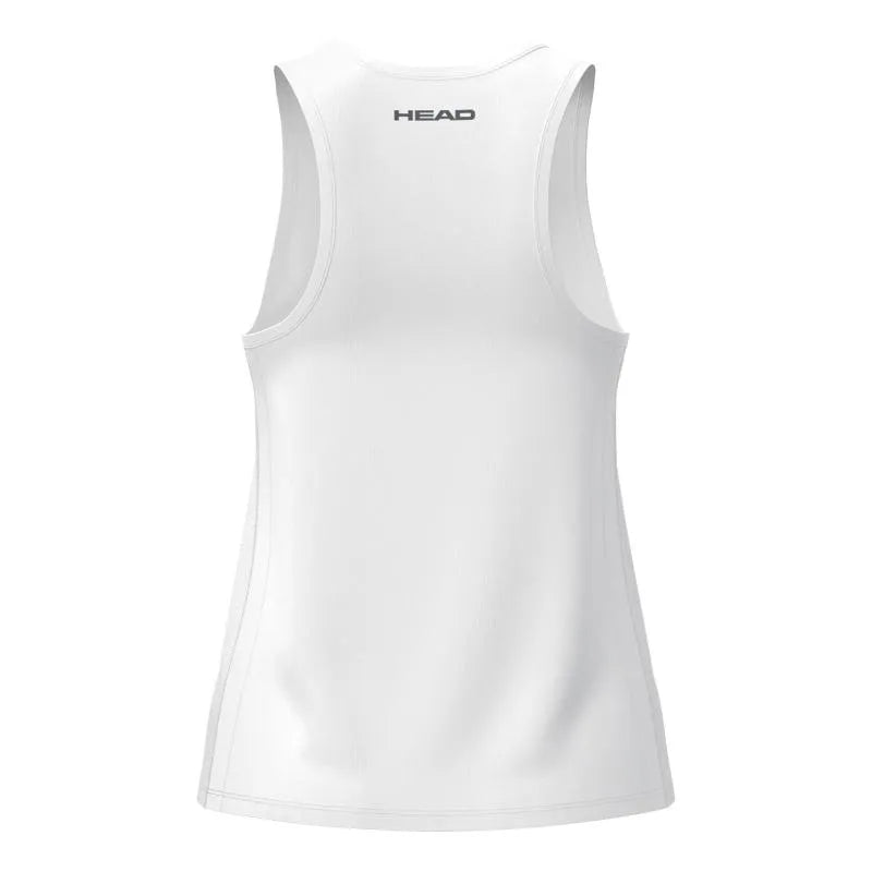 Head T-shirt Club 25 Tech Blanc Femme - vue 2