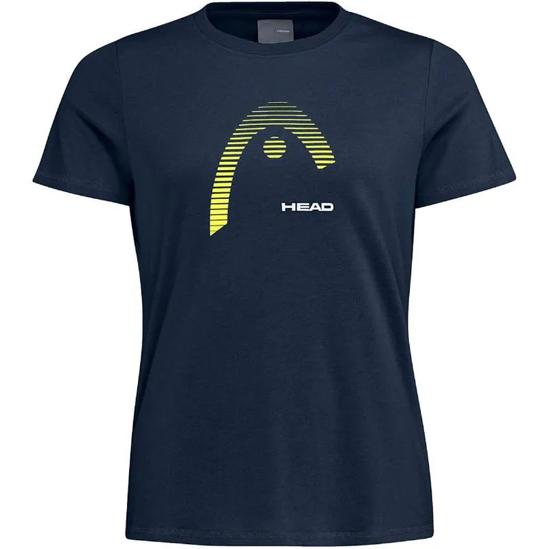 Head T-shirt Club Lara Bleu Jaune Femme