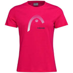 Head T-shirt Club Lara Magenta Femme