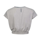 Head T-shirt Crop Top Coral Femme - vue 2