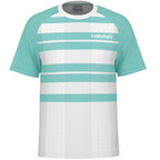 Head T-shirt Performance Aqua Print