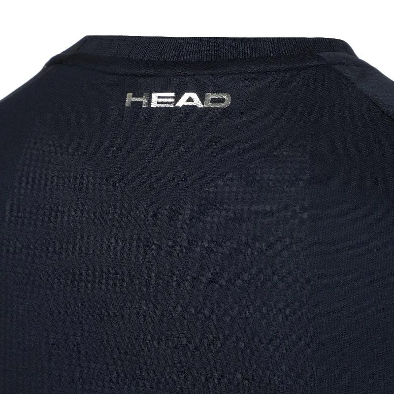 Head T-shirt Performance Marine Print - vue 4