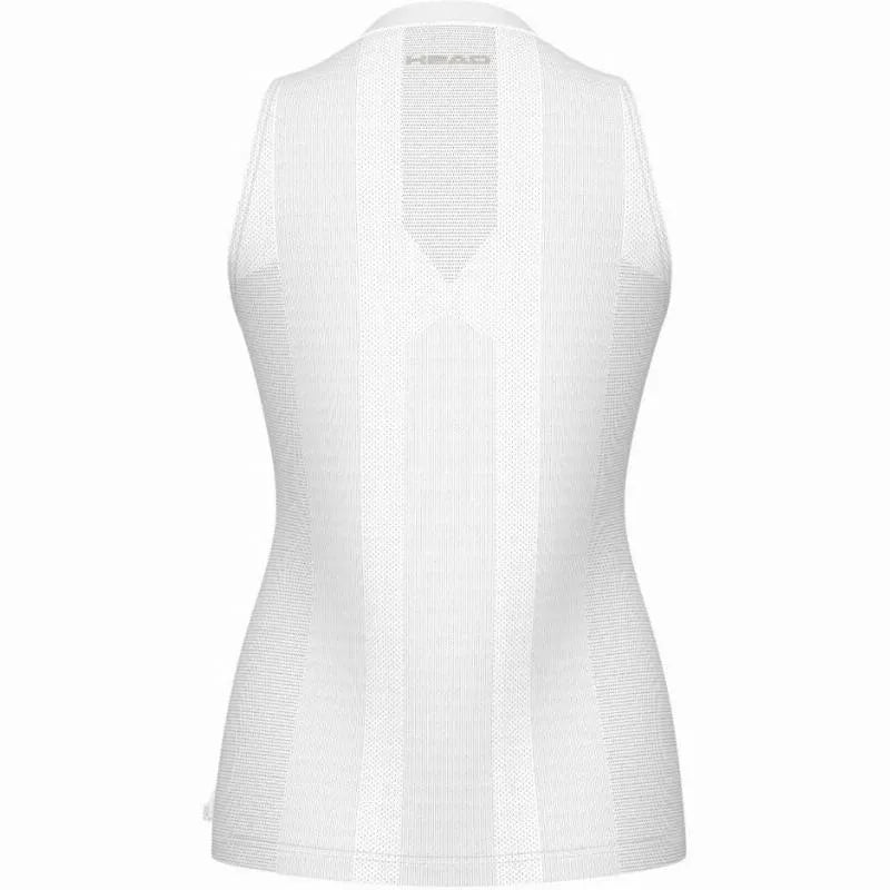 Head T-shirt Performance Blanc Argent Femme - vue 2