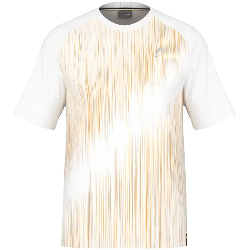 Head T-shirt Performance Blanc Print