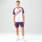 Head T-shirt Performance Lila Print - vue 3
