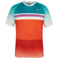 Head T-shirt Performance Paris Orange Bleu Royal