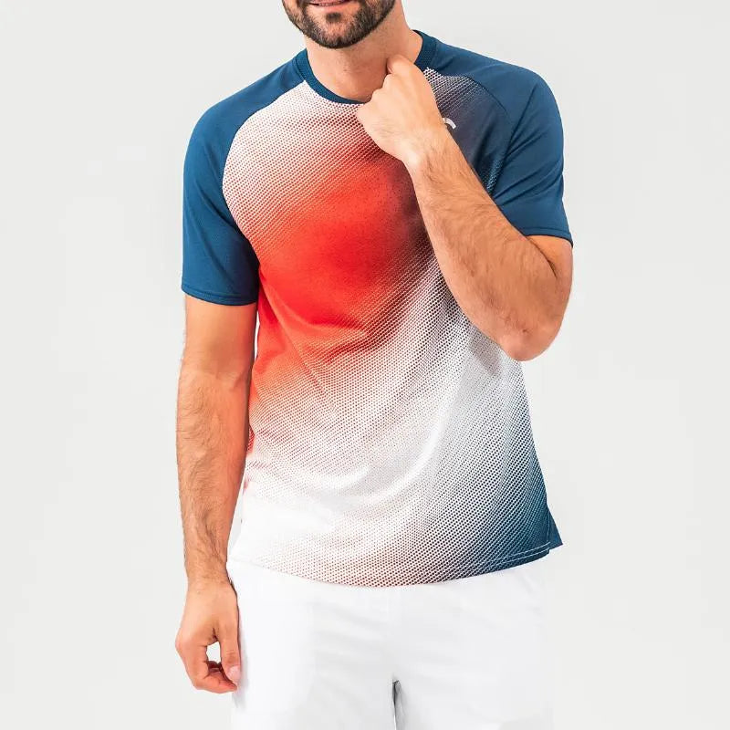 Head T-shirt Performance Print Mandarina - vue 5