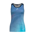 Head T-shirt Play Bleu Foncé Estampado Femme