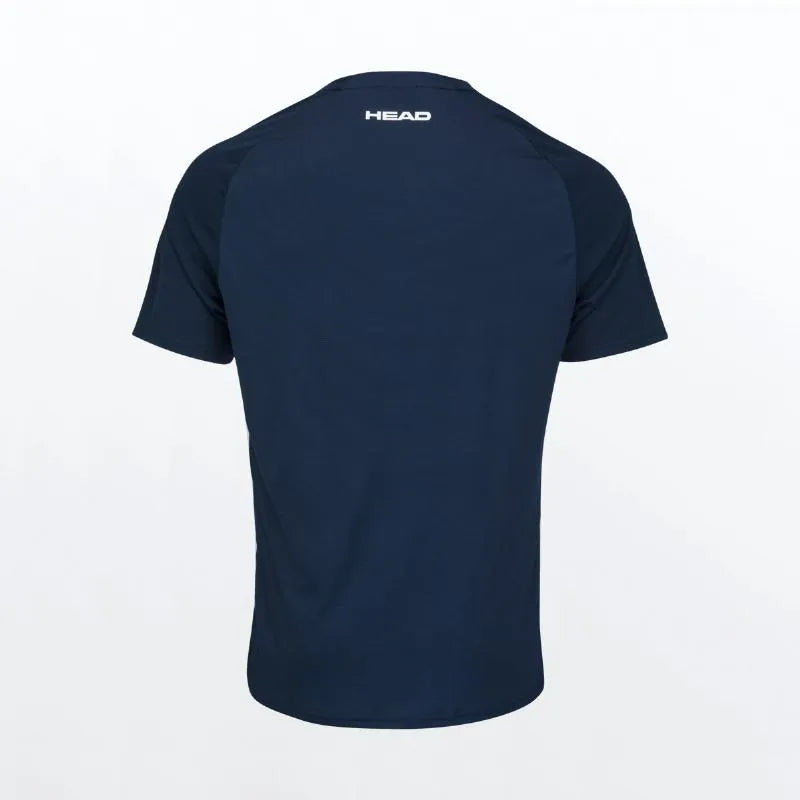 Head T-shirt Play Bleu Foncé Print Padel - vue 2