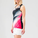 Head T-shirt Play Magenta Estampado Femme - vue 3