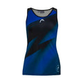 Head T-shirt Play Royal Print Padel Femme