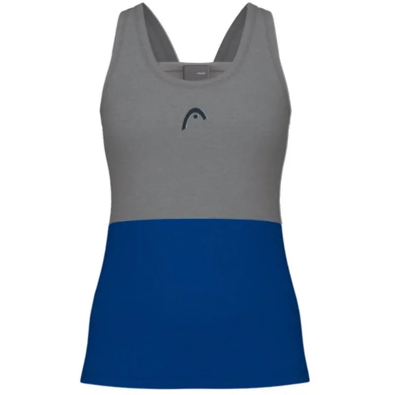 Head T-shirt Play Tech Bleu Royal Blanc Femme