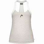 Head T-shirt Play Tech Gris Clair Femme