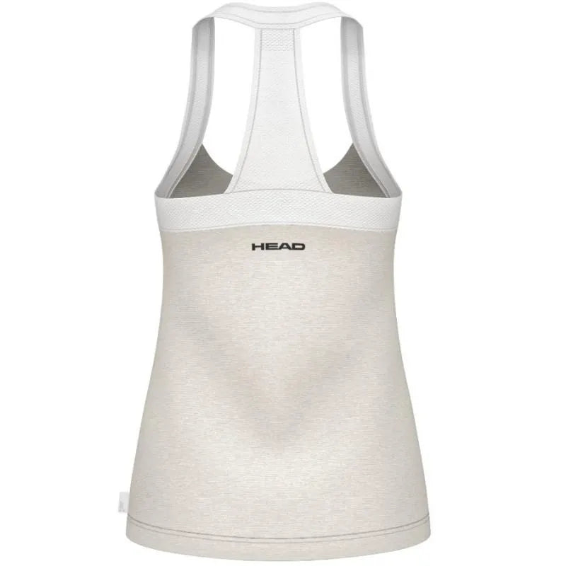 Head T-shirt Play Tech Gris Clair Femme - vue 2