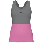 Head T-shirt Play Tech Rose Blanc Femme