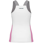 Head T-shirt Play Tech Rose Blanc Femme - vue 2