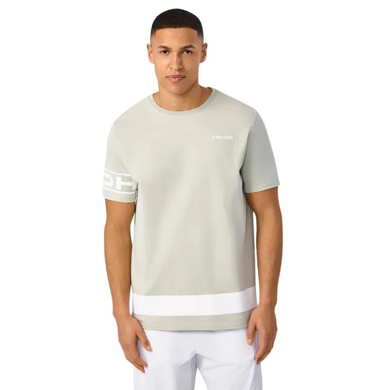 Head T-shirt Pro Player Gris Clair - vue 3