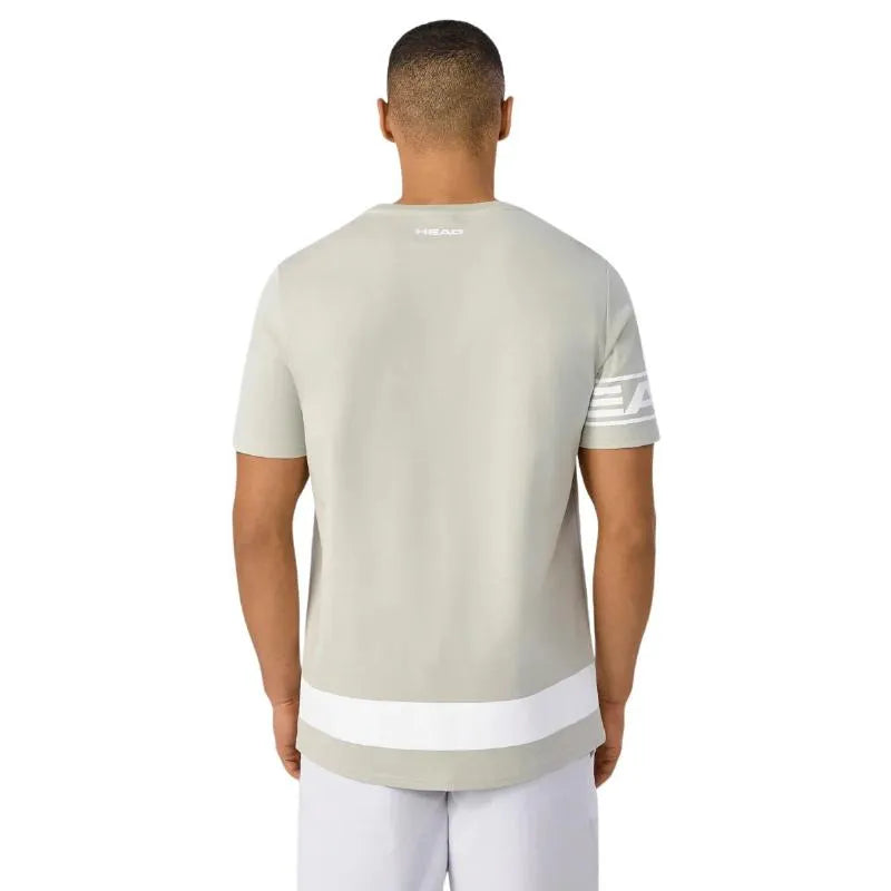 Head T-shirt Pro Player Gris Clair - vue 4
