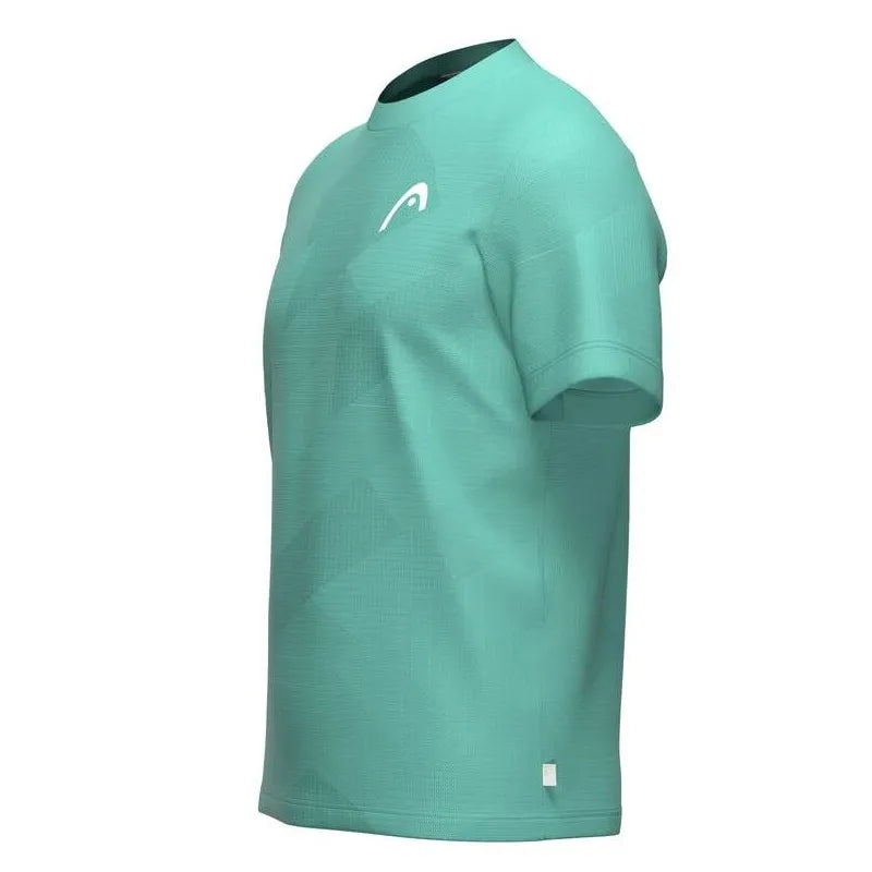 Head T-shirt Pro Turquoise - vue 3