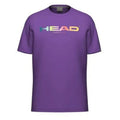 Head T-shirt Rainbow Pourpre