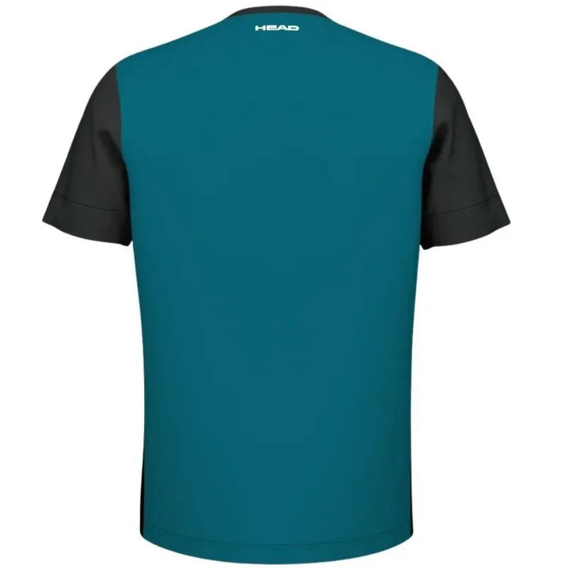 Head T-shirt Slice Bleu Teal - vue 2