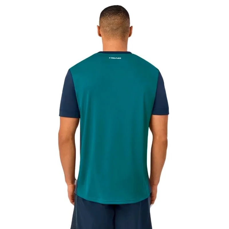 Head T-shirt Slice Bleu Teal - vue 4
