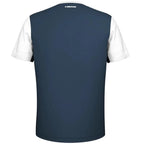 Head T-shirt Slice Marino Blanc - vue 2