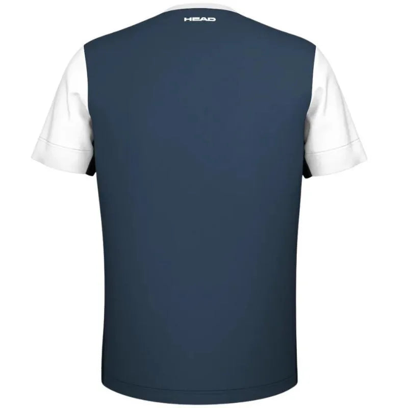 Head T-shirt Slice Marino Blanc - vue 2