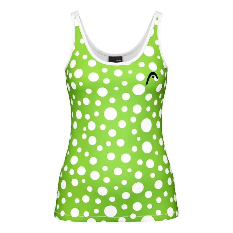 Head T-shirt Spirit II Vert Print Femme