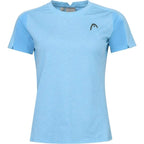 Head T-shirt Tech Bleu Femme