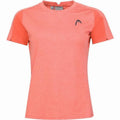 Head T-shirt Tech Coral Femme