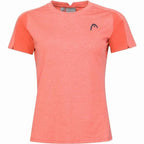 Head T-shirt Tech Coral Femme