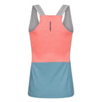 Head T-shirt Tech Top Gris Bleu Électrique Femme - vue 2