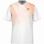 Head T-shirt Topspin Orange Print