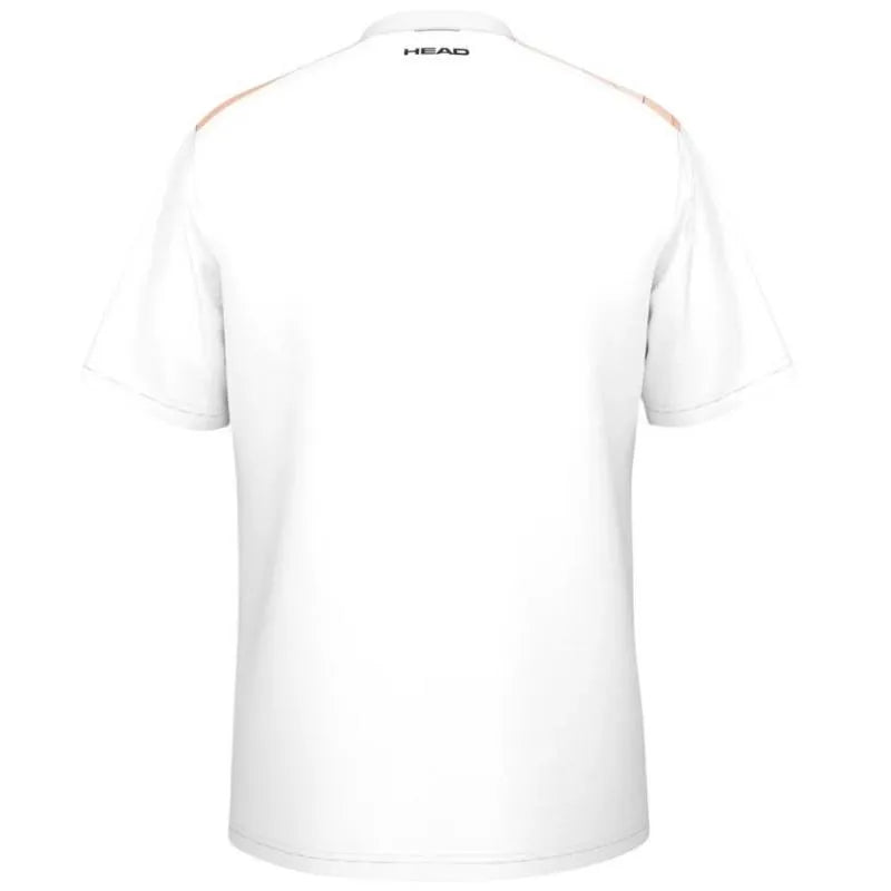 Head T-shirt Topspin Orange Print - vue 2