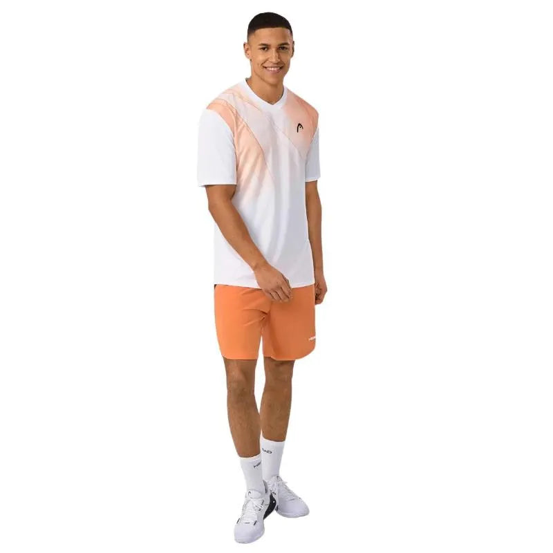 Head T-shirt Topspin Orange Print - vue 5