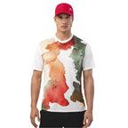 Head T-shirt Tospin Orange Print - vue 3