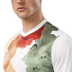 Head T-shirt Tospin Orange Print - vue 5