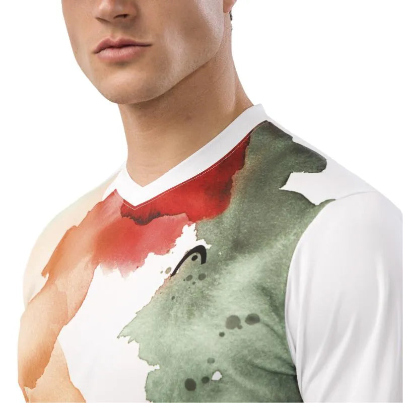 Head T-shirt Tospin Orange Print - vue 5